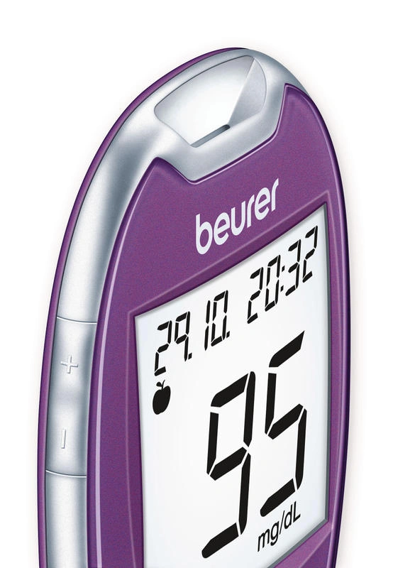 Glukometr BEURER GL44PU fialový - Obrázek 3