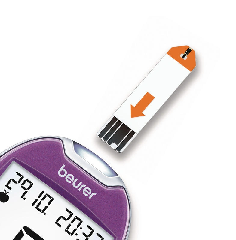 Glukometr BEURER GL44PU fialový - Obrázek 4