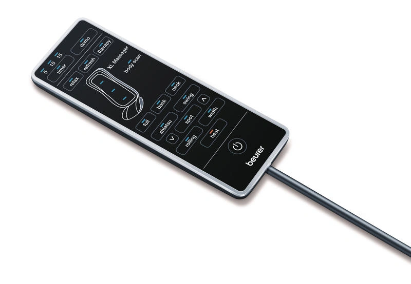 Masážní podložka BEURER MG315 Shiatsu funkce skenu těla a zobrazení LED - Obrázek 7