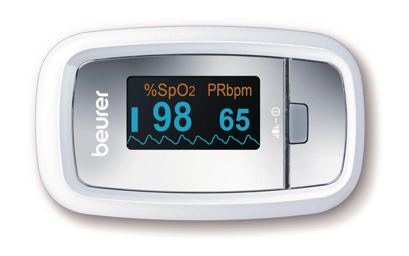Oxymetr pulzní BEURER PO30 měření sautrace hemoglobinu kyslíkem - Obrázek 2